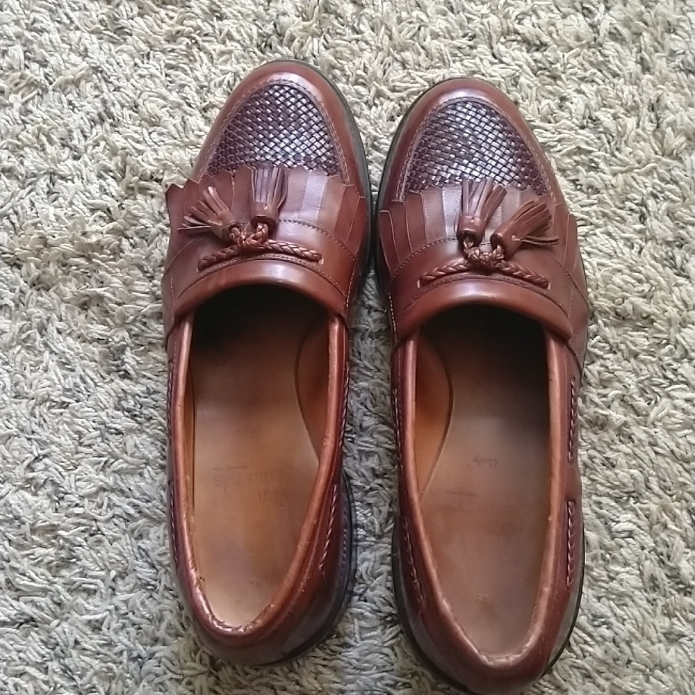 Allen Edmonds Cody Chili Tassel Loafer sz 10 - Picture 8 of 9